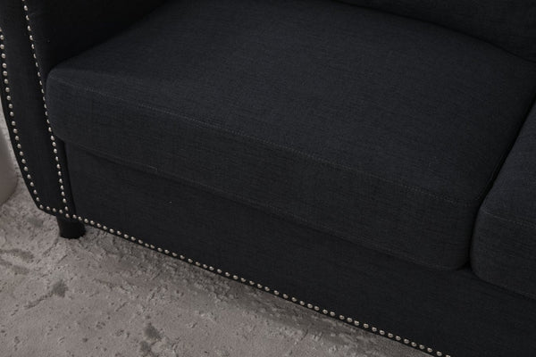 English Elm Sleeper Sofa Bed - Stylish 3-Seater Couch With Memory Foam Mattress, Perfect For Small Spaces & Guests W3696S00002-GIGA