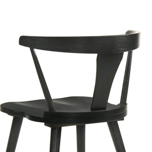 English Elm [Set Of 2] Rustic Farmhouse Dining Chairs - Solid Wood Side Chairs With Easy Assembly & Comfort W2537P211112-GIGA