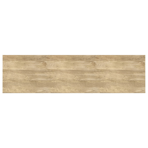 English Elm Lowry Natural Mango Wood Console Sofa Table with 3 Drawers, Industrial Metal Legs, 60" Long B136P203469