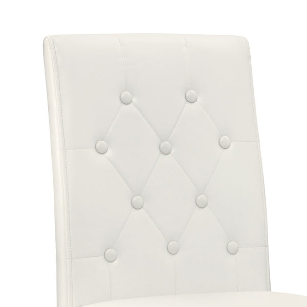 English Elm Table And Chair Set - Modern White Grain Dining Table With Built-In Storage & 8 Ergonomic Pu Chairs W1151S04271-GIGA