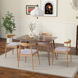 Christopher Knight Home® - Noble House - Francie Mid-Century Modern Dining Chairs - Set of 2