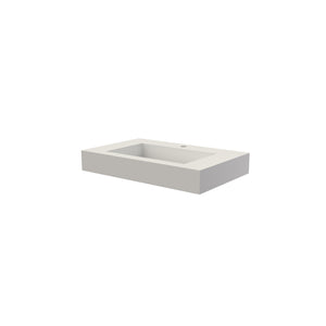 English Elm Stone Resin Wall Mount Countertop Bathroom Basin Seamless Spa Grade Vanity Sink W2704P366353