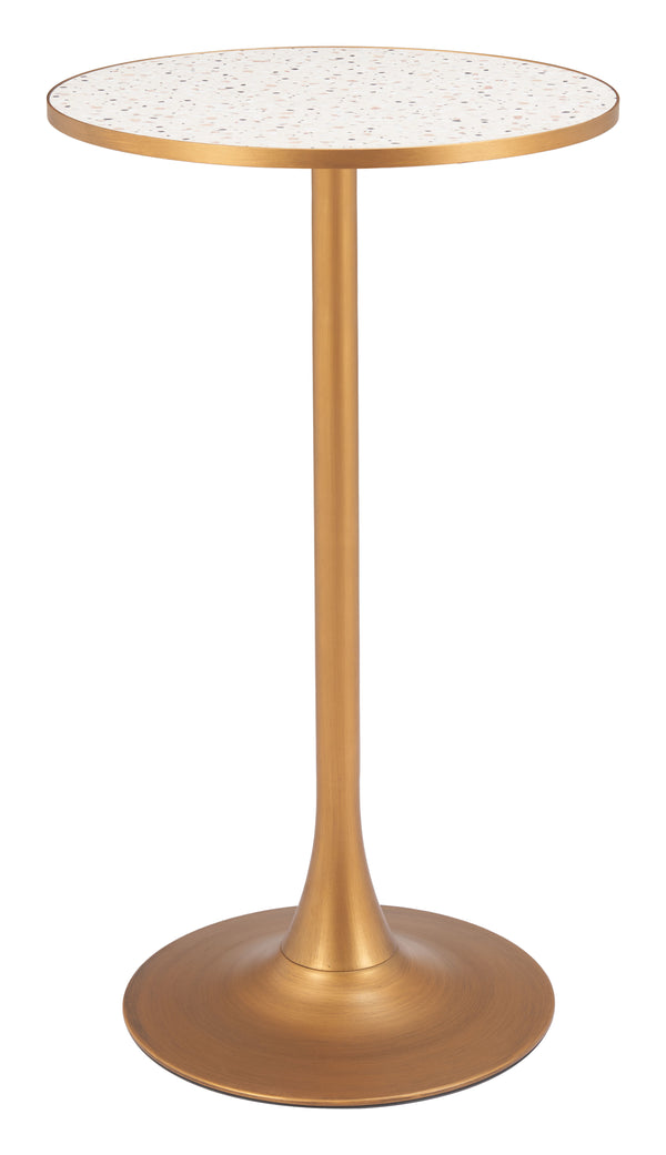 Zuo Modern Bite Bar Table - Stylish Modern Design For Your Home, High-quality Mdf And Steel, Versatile Decor Solution Beige Mdf,Steel 110402-zuo-modern