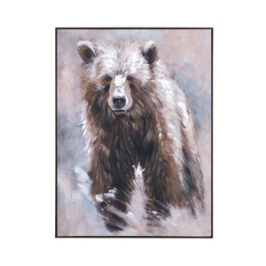 Crestview Collection Grizzly Wall Decor By Crestview - Elegant Chinese Design For A Striking Home Aesthetic Upgrade   Cvtop3510