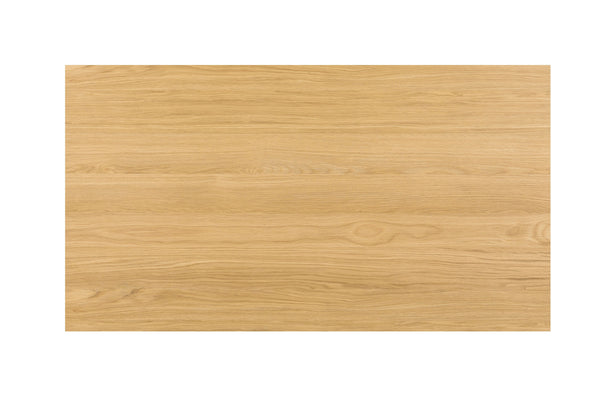 English Elm Harold Oak Finish Coffee Table with Thickened Top, Solid Pine & MDF Construction, Fully Assembled Natural 56.5 L x 32.5 W x 24 H B2726P246351