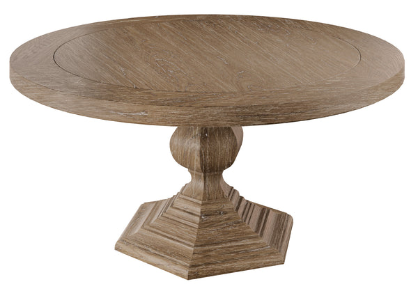 Chateaux Round Pedestal Coffee Table 26202 Hekman Furniture