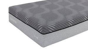 English Elm Sun- King Hybrid Mattress Graphite Memory Foam Pocketed Coils Cool Sleep Medium Feel B342P315694