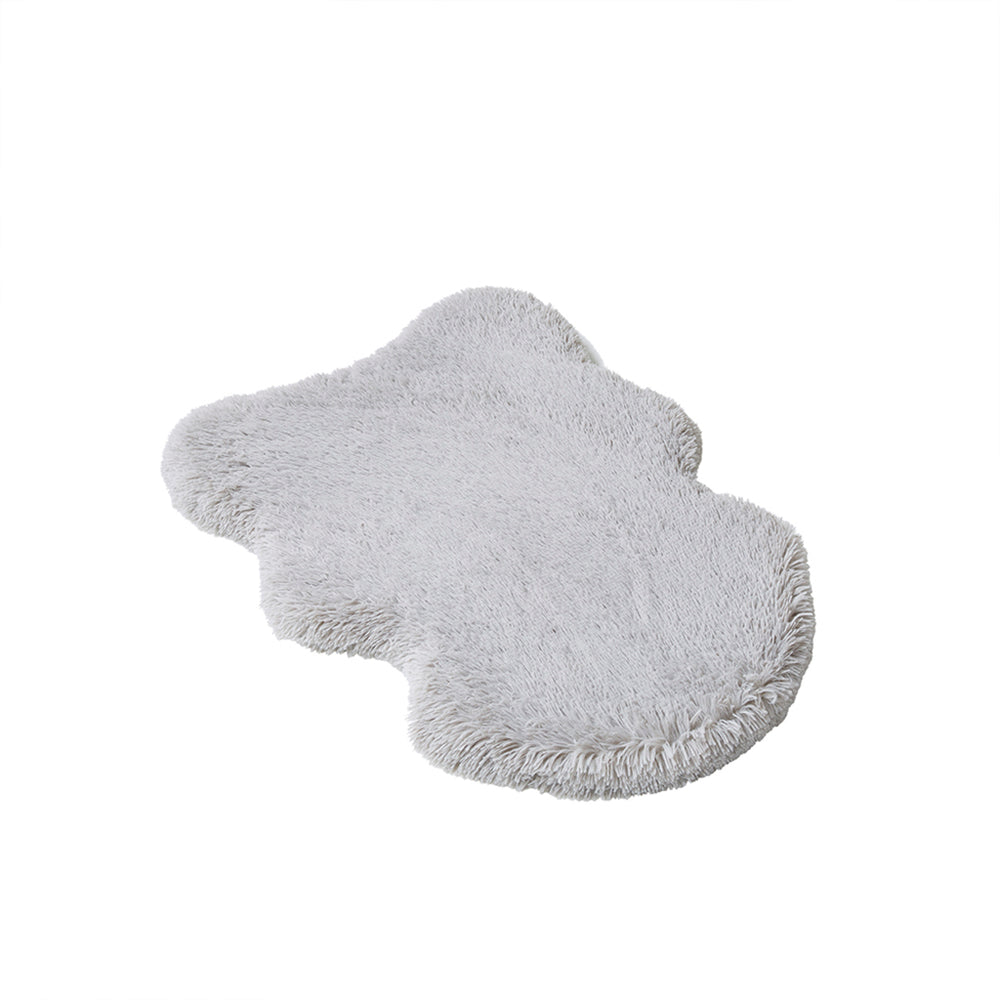 JLA Home Friends Forever - Hide Orthopedic Faux Fur Mat SM — Low-Profile Egg Crate Support, Machine-Washable Cover, Stylish Rug PET63HM6012