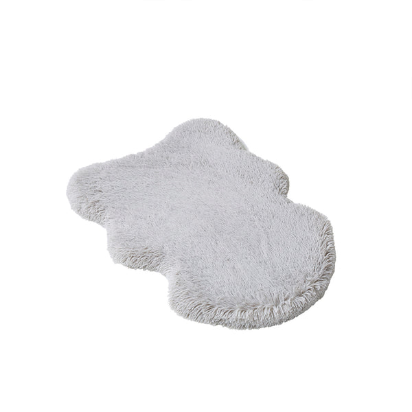 JLA Home Friends Forever - Hide Orthopedic Faux Fur Mat SM — Low-Profile Egg Crate Support, Machine-Washable Cover, Stylish Rug PET63HM6012
