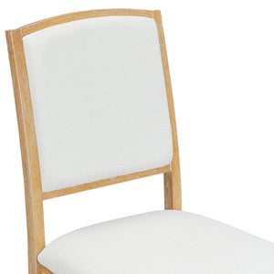 English Elm TOPMAX Solid Wood Extendable Round Dining Set for Small Spaces with 16" Removable Leaf and Cushioned Chairs Natural+Beige SP000091AAN