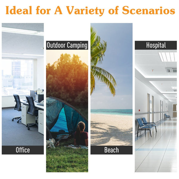 English Elm Outsunny Portable Camping Cot For Adults - Elevated Sleeping Bed With Carry Bag & Side Pocket, 330 Lbs. W2225P200879-GIGA