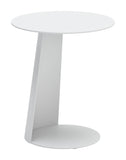 Sunny Isles Side Table White 704020 Zuo Modern