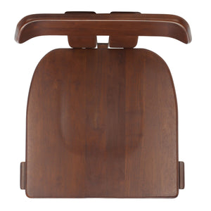 Safavieh Cayde Wood Dining Chair XII23 Walnut Wood DCH8801A