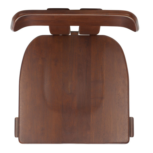 Safavieh Cayde Wood Dining Chair XII23 Walnut Wood DCH8801A