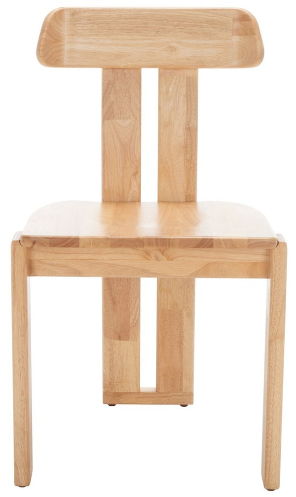 Safavieh Cayde Wood Dining Chair XII23 Light Blond Wood DCH8801B