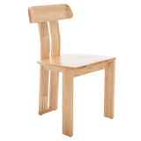 Safavieh Cayde Wood Dining Chair XII23 Light Blond Wood DCH8801B
