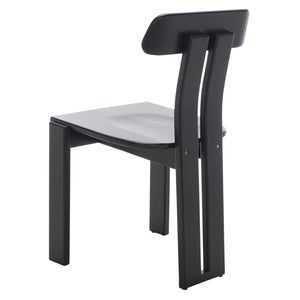 Safavieh Cayde Wood Dining Chair XII23 Black  Wood DCH8801C