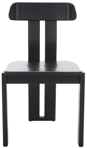 Safavieh Cayde Wood Dining Chair XII23 Black  Wood DCH8801C