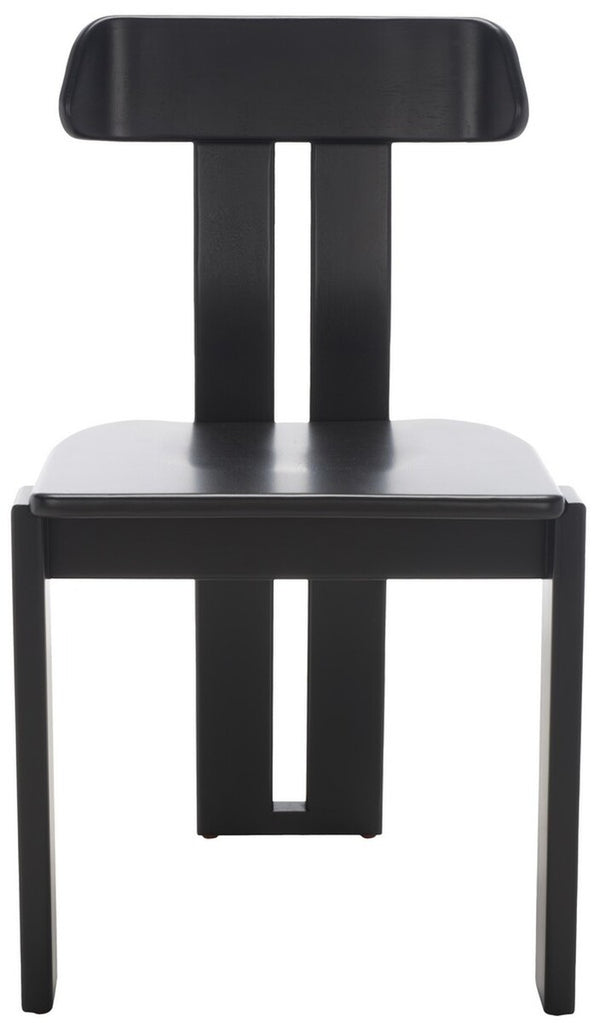 Safavieh Cayde Wood Dining Chair XII23 Black  Wood DCH8801C