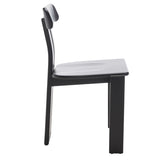 Safavieh Cayde Wood Dining Chair XII23 Black  Wood DCH8801C