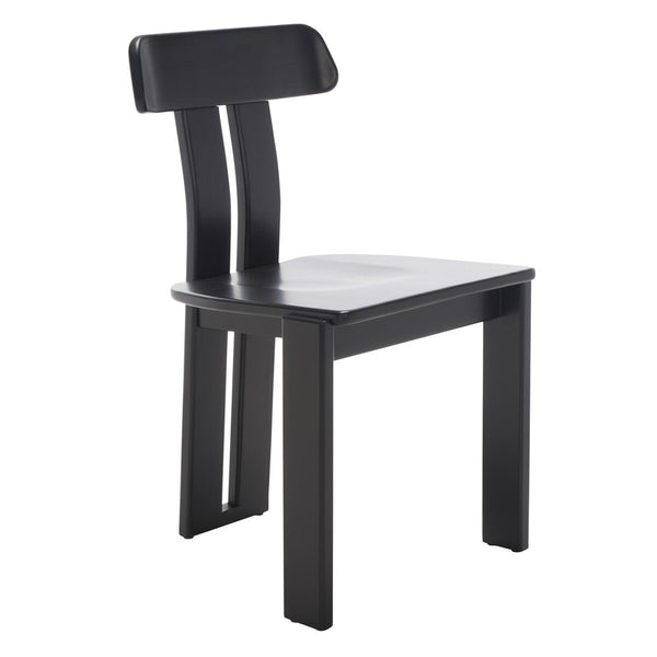 Safavieh Cayde Wood Dining Chair XII23 Black  Wood DCH8801C