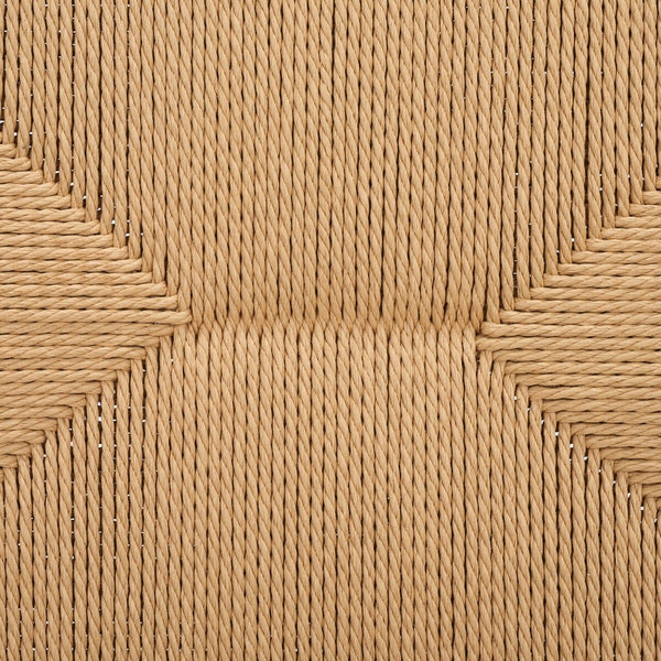 Safavieh Floryn Rope Dining Chair - Set of 2 Natural / Black DCH8805A-SET2