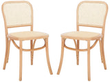 Safavieh Keiko Cane Dining Side Chair Natural Wood DCH9505A-SET2