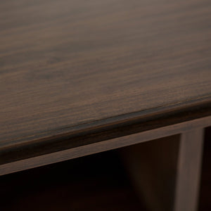 English Elm Artisan 72" Tv Media Stand - Handcrafted Solid Wood In Natural Aged Brown With Ample Storage Options B136P158701