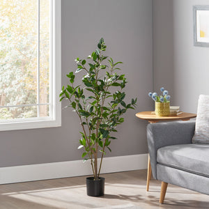 English Elm 120cm Artificial Laurel Topiary Tree Faux Foliage Iron Frame Indoor Decor 70536.00