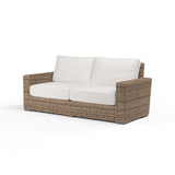 Havana Loveseat in Canvas Flax w/ Self Welt SW1701-22-FLAX-STKIT Sunset West