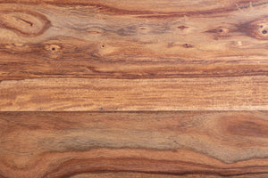 Porter Designs Porter Urban Solid Sheesham Wood Counter Table, 42" - 60" Butterfly Extension, Eco-friendly Style Natural Wood 07-117-08-1424