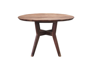 Porter Designs Porter Urban Solid Sheesham Wood Dining Table - Chic Modern Design With Elegant Clean Lines Brown Wood 07-117-01-1125