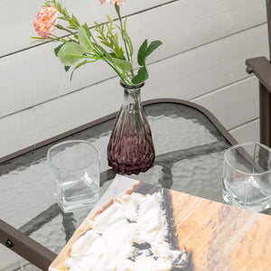 English Elm Outsunny Outdoor Glider Loveseat With Center Table – Comfortable 2-Seat Rocking Chairs For Relaxation W2225P217094-GIGA