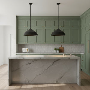 English Elm 14 Inch Matte Black Integrated Led Pendant Dimmable Etched Glass Kitchen Fixture B370P399324