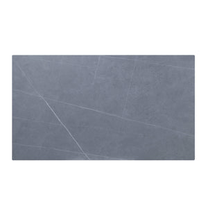 English Elm Sintered Modern Coffee Table with Dark Brown Tapered Legs, Scratch‑Heat‑Stain Resistant Surface — Stylish Durable Centerpiece B062P209135