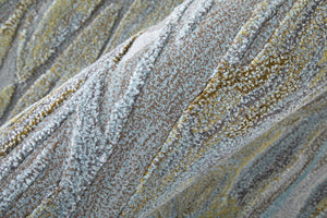 Feizy Rugs Kawai Hand-tufted Wool & Viscose Abstract Rug – Luxurious Modern Design For Stylish Home Decor Blue,Green,Gray Wool,Viscose Kaw8982fgrnmltf00