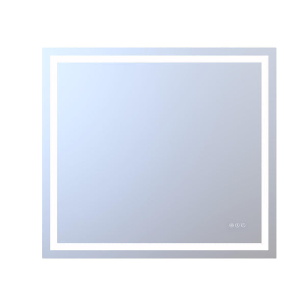 English Elm 40" Led Vanity Mirror Dual Front Back Lighting Anti-fog Dimmable Bathroom Wall Mount W1920P493149