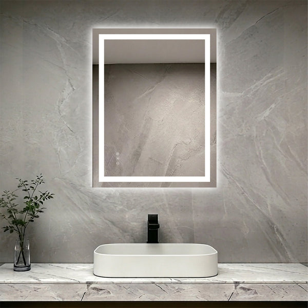 English Elm 28" X 36" Led Vanity Mirror Dual Front Back Lighting Anti-fog Dimmable Bathroom W1920P493133