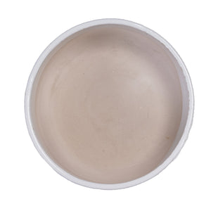 English Elm 2 Pieces Ceramic Flowerpot Set - Modern Glossy White Planters For Garden, Patio & Indoor Décor W3273P321386