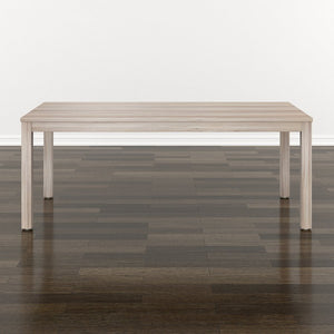 English Elm Wallace & Bay - Beige Wood Coffee Table 51" L Rectangular Slim Profile Light Finish Straight-Leg Modern Casual Style B2709P406269