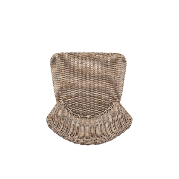 English Elm Christopher Knight Home® - Lymington Outdoor Bar Stool Set of 2 — Durable Acacia & Wicker Craft, Ergonomic 105° Backrest Comfort Light Brown,Teak N775P278094B