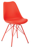 OSP Home Furnishings Emerson Side Chair Red