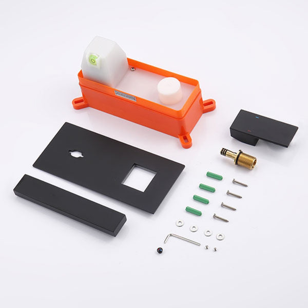 English Elm Wall Mount Faucet For Bathroom Sink Or Tub – Modern Matte Black, Brass Valve, Easy Installation! T3177P269153-GIGA