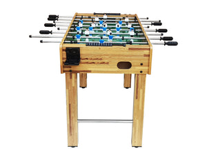 English Elm Soccer Foosball Table Compact 4 Foot Mdf Build for Game Room Family Fun W1936P308760
