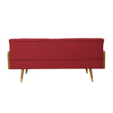 Christopher Knight Home® - Noble House - Jalon Mid-Century Modern Tufted Fabric Sofa