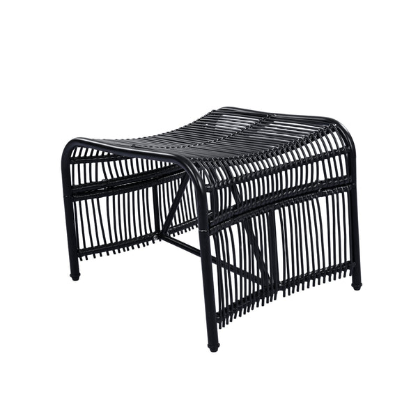 English Elm Christopher Knight Home® - 3 Piece Wicker Patio Set with Cloud-Like Cushions, Acacia Top Table, Rust-Resistant Steel Frame Beige+Black N780P209442B