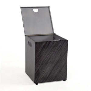 English Elm Stone Grain Propane Tank Cover Table Stone Gray Iron Outdoor Side Table Hide 20LB Tank Stylish W3131P336102