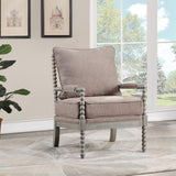 OSP Home Furnishings Abbott Chair Dolphin