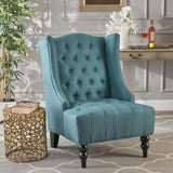 Christopher Knight Home® - Noble House - Toddman High-Back Fabric Club Chair