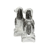 Staffordshire Spaniel - Pair Black, White/Cream 385833 Chelsea House